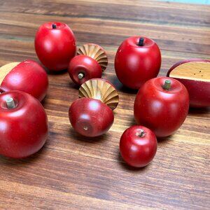 Assorted Wooded Apples & Pieces